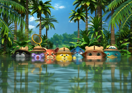 Kartun Prasekolah Duda & Dada Telah merilis season 3 nya yang bertemakan di hutan