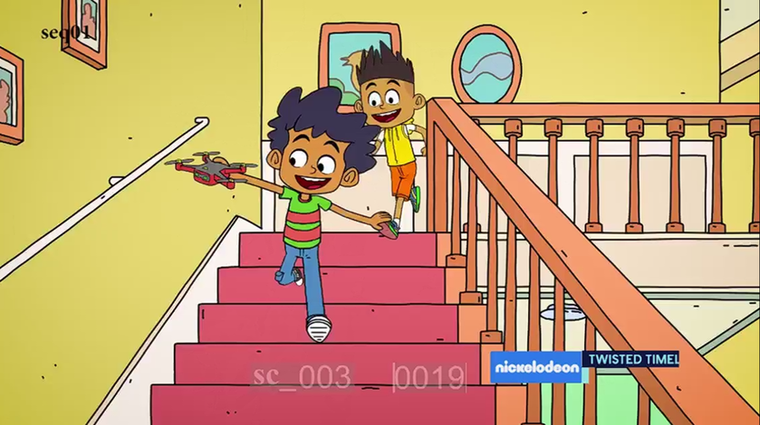 Viacom CBS memperlihatkan gambaran untuk kartun terbaru nickelodeon mereka berjudul The Twisted Timeline of Sammy & Raj