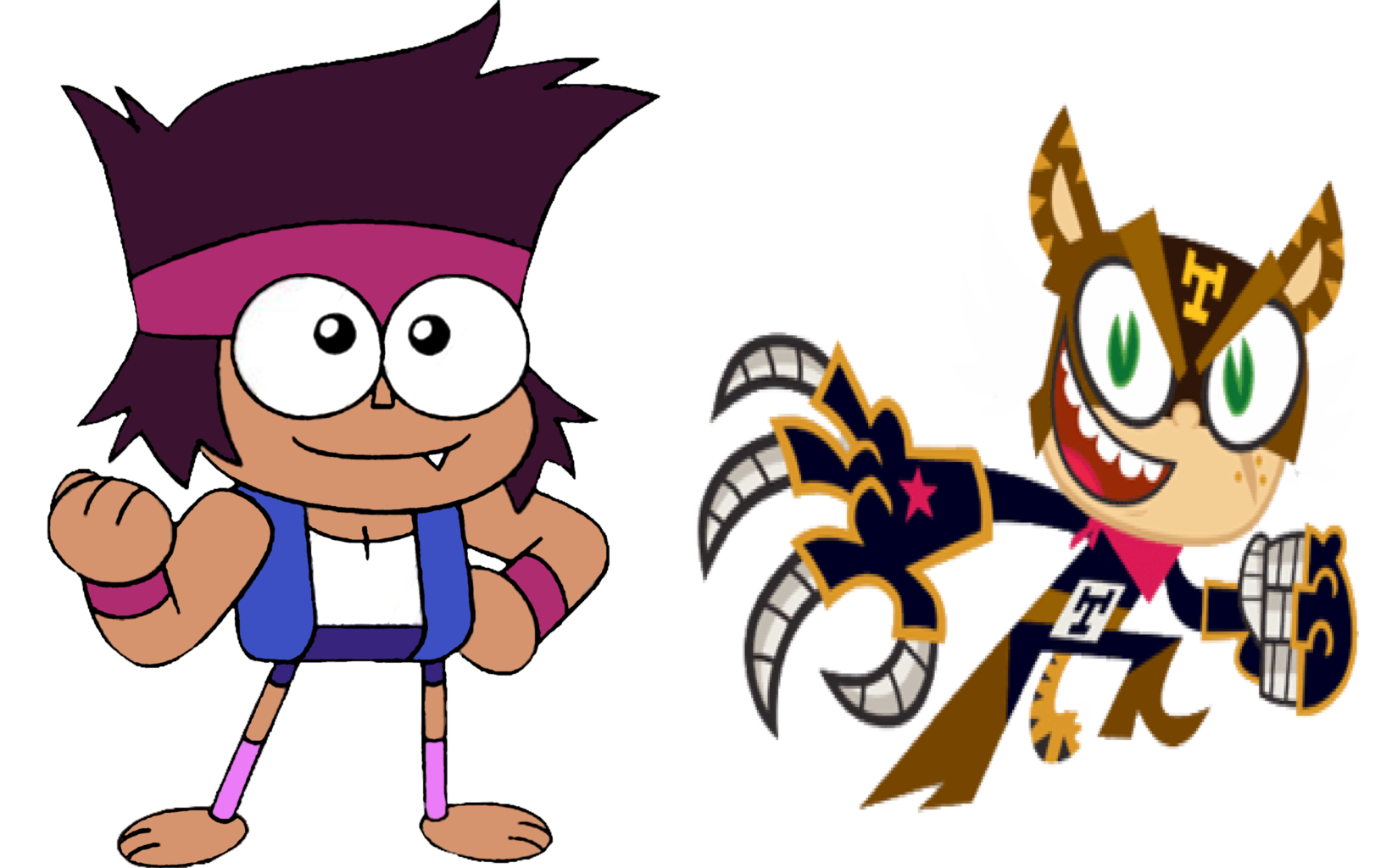 OK.KO & El Tigre: Ketika dua karakter kartun terinspirasi dengan waifu game fighting.