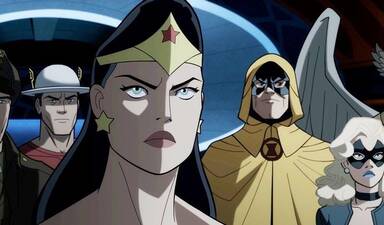 Beberapa gambaran tampilan baru dari film animasi Justice Society: World War II