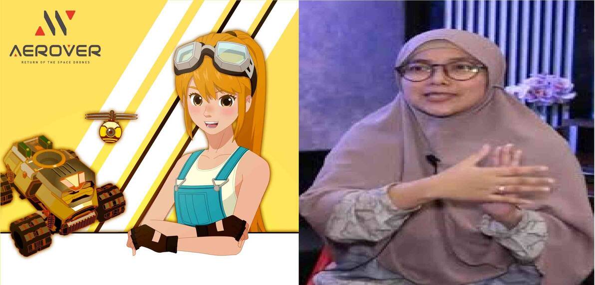 Tisa Julianti Menjadi Seiyuu Elaine di Seri Animasi Aerover Yang Tayang di RTV