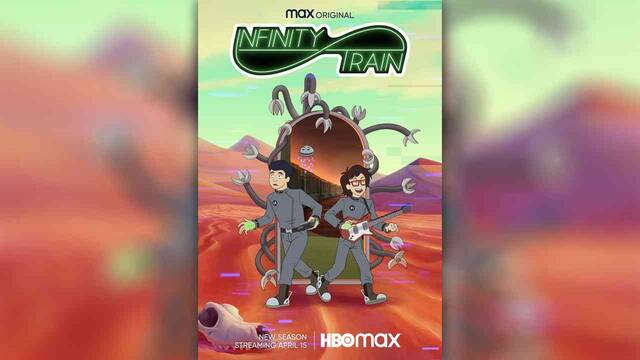 HBO Max Debut ‘Infinity Train’ Buku Ke-4 Key Art