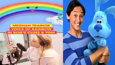 Penyanyi Meghan Trainor akan menjadi Bintang Tamu sebagai Pelangi di Episode Baru ‘Blue’s Clues & You!’ Pada Jumat, 12 Maret di Nickelodeon amerika.