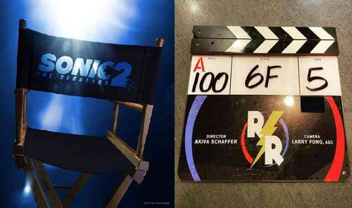 Syuting Chip N Dale Rescue Rangers Dan Sonic The Hedgehog 2 resmi dimulai.