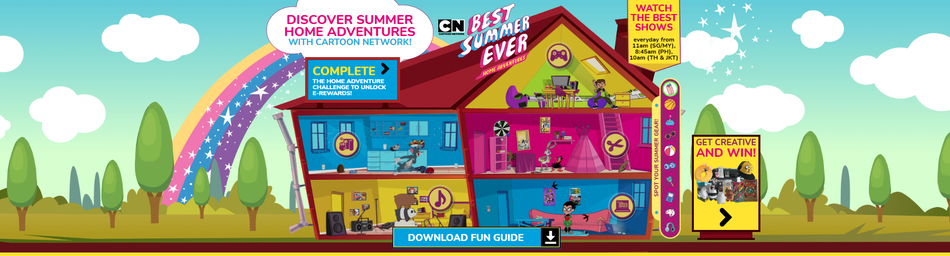 Ikuti Best Summer Ever 2021 dari Cartoon network Indonesia dan Menangkan Doorprize sebesar 200$!