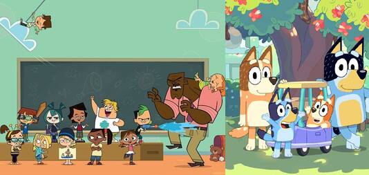 Season 3 Total Dramarama Cartoon Network dan Bluey Disney Junior Resmi di Lampu Hijau!
