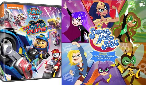 Kartun Paw Patrol rilis DVD Season 7 dan DC Super Hero Girls merilis original soundtrack