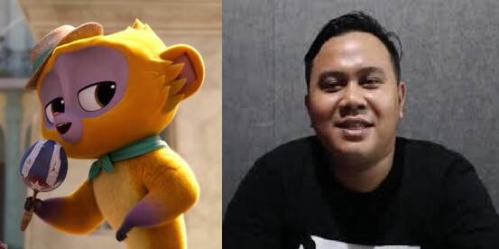 Byas Maulana Diputra Menjadi Seiyuu vivo di Film animasi Vivo Versi Bahasa Indonesia