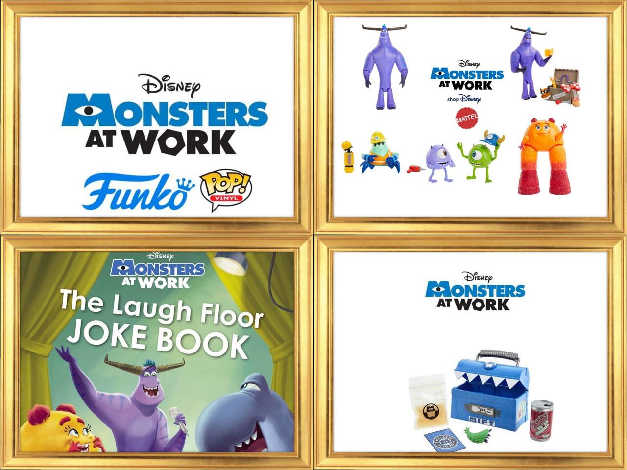 Mattle dan Funko Meluncurkan Koleksi Monster At Work Untuk Disney