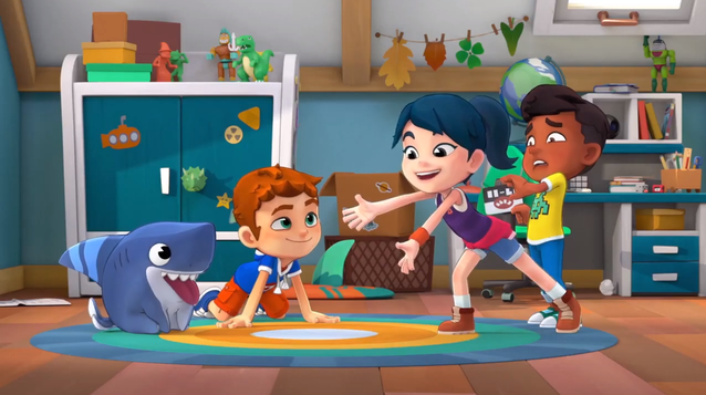 Netflix Indonesia Resmi menayangkan kartun animasi baru Sharkdog pada 3 September 2021