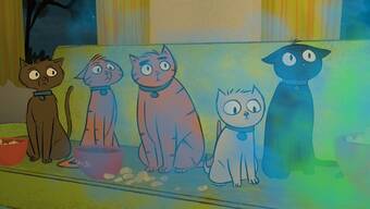 Tonton Kartun Seri Stoner Cats Tentang Kucing pengidap ganja dengan support lewat NFT