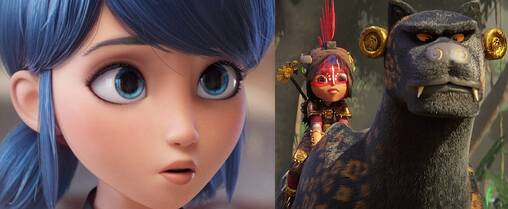 Maya and The Three dan Mirauclous  Ladybug & Cat Noir Awakening dan Resmi memiliki tanggal rilis