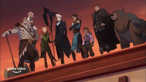 Anime Baru dari Dungeon Dragons The Legend of Vox Machina Rilis trailer perdana