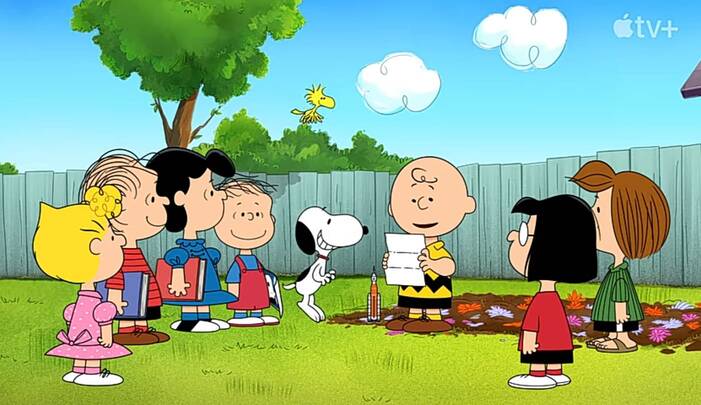 Lihat Snoopy terbang ke bulan dalam Musim kedua Snoopy in Space