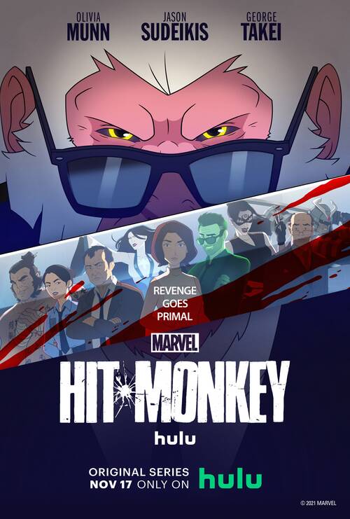 Streaming Hulu mengungkapkan Season 2 dari Reboot kartun Animaniacs dan juga adaptasi dari komik dewasa marvel ke dalam animasi Hit Monkey