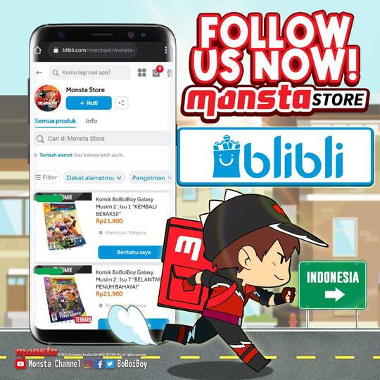 Wow, BliBli Menjual Semua yang Berbau Boboiboy Disini Lho!
