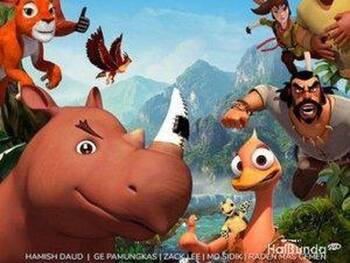 Inggris akan jadi negara pertama yang menayangkan Riki Rhino di Bioskop Internasional