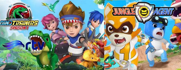 RTV Segera Menayangkan Jungle Agent dan Dino Trainers Buatan Lotta Animation