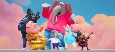 Budaya kerja keras idola di tengah panggung Pada Film Sing 2