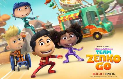 Dreamworks rilis kartun baru Team Zenko Go tentang jagoan mata mata
