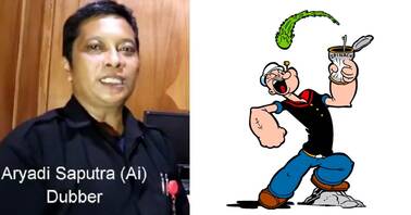Bagaimana sang Aryadi Saputra berkarir dan memroses suara Popeye?