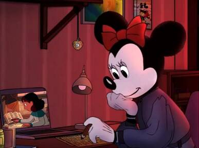 Di Rumah Mu Masih Hujan Dengarkan Minnie Mouse Sedang Lofi yuk
