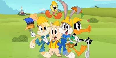 Kartun Looney Tunes kok jadi tukang kuli kayak Bob the Builder