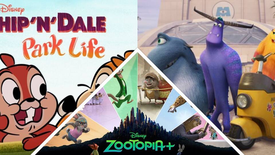 Zootopia+ Umumkan tanggal rilis bersama Season 2 Monster At Work dan Chip and Dale: Park Life