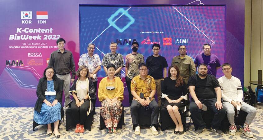 Bersama ANIAKI, Indonesia perkuat kerjasama korea kolaborasi animasi