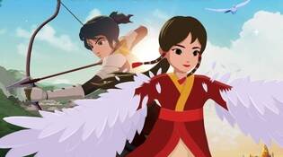 Princess aya: jika film animasi ala ghibli menggunakan teknologi ScreenX