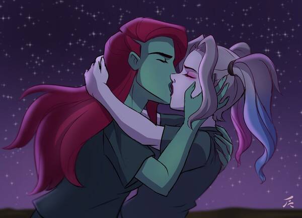 Asmara Harley quinn x Poison ivy sebagai pasangan lesbian berlanjut kembali di musim 4