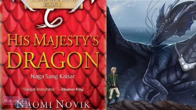 Di terbitkan elex media komputindo, Novel His Majesty Dragon diangkat seri animasi
