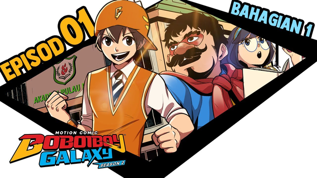 Jadi Anime, Komik Boboiboy Galaxy 2 rilis di Youtube Monsta