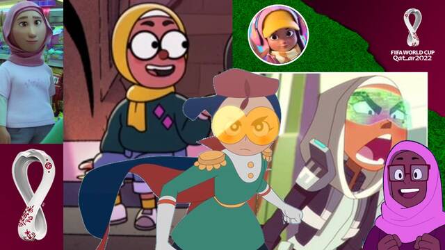Opini: tidak kayak anime jepang, banyak kah ragam karakter berhijab di industri animasi barat?