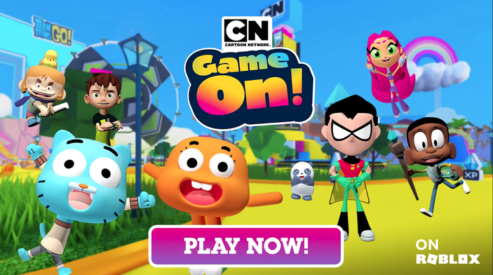 Cartoon Network Game On bisa anda mainkan di Metaverse Roblox