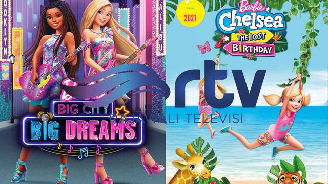 RTV atau Rajawali Televisi kantongi 2 film animasi terbaru barbie dari Netflix