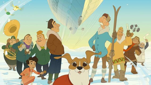 Review film Titina : Ghibli The Wind Rises Versi Anjing Umberto Nobile