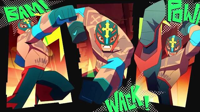 Kartun Animasi Rey Mysterio vs The Darkness tayang di Cartoon Network akhir tahun ini