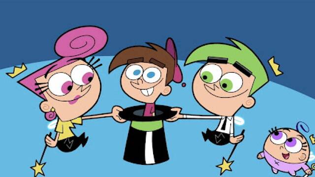 Seorang Ibu Menyabut Kelahiran Anaknya Sambil Bergaya The Fairly OddParents