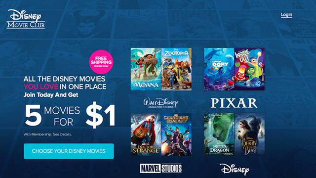 Pukulan lain untuk format fisik Disney menutup Disney Movie Club