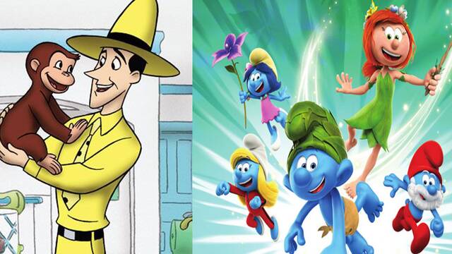 Kartun The Smurfs dan Curious George masuk Top 10 Rating di tv Jepang