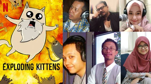 Exploding Kittens Hadir dengan Dubbing Indonesia di Netflix