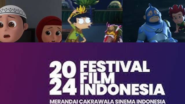 Festival Film Indonesia 2024 Umumkan Nominasi untuk Animasi Panjang dan pendek terbaik Piala Citra