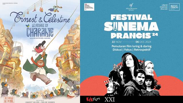 Film Ernest And Celestine A Trip To Gibberitia Bakal Diputar di Festival Sinema Prancis 2024