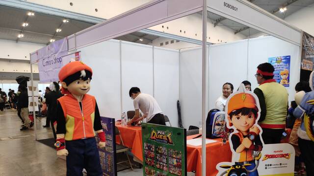 Intip Keseruan Card Game Boboiboy Perdana bareng Fans di Comic Frontier 19 