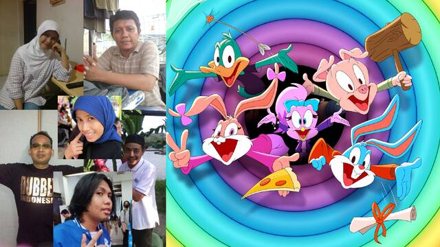 Tiny Toons Looniversity kini memiliki sulih suara dalam Dubbing Indonesia di MAX